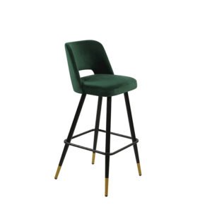 HUG STEEL LOW BACK STOOL