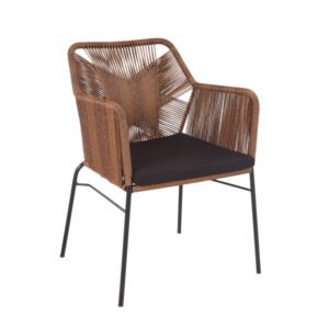 NELSON STEEL DINING ARMCHAIR