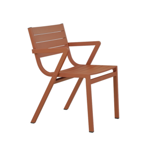 OFELIA STRIPS DINING ARMCHAIR