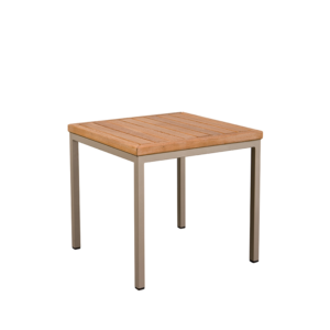 TINY WOOD SIDE TABLE