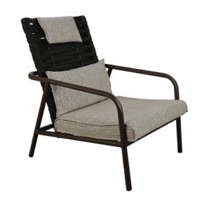 RIBERA LOUNGE ARMCHAIR WITH HIGH BACK