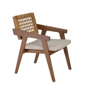 SOLTADO TESSUTO DINING ARMCHAIR