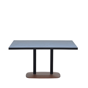 OMICRON WOOD DOUBLE TABLE BASE