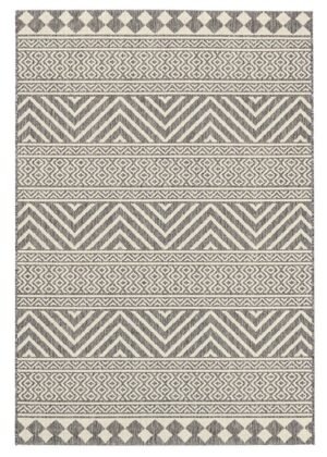 ΧΑΛΙ ETHNIK  7525D  GREY-ECRU - 070X140  NewPlan