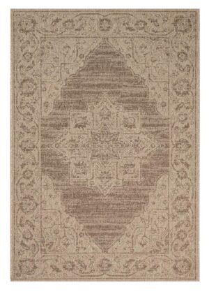 ΧΑΛΙ ETHNIK  204005C BROWN/CARAMEL BEIGE - 070X140  NewPlan