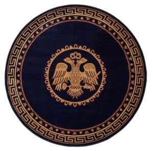 ΧΑΛΙ ΕΚΚΛΗΣΙΑΣΤΙΚΟ ATHOS 2128 BLUE ΡΟΤΟΝΤΑ - 200X200  NewPlan