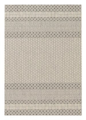 ΧΑΛΙ ETHNIK  1391D GREY-ECRU - 070X140  NewPlan