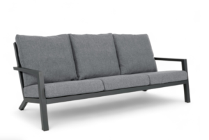ALUM.3-SEATED SOFA
