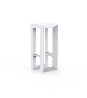 FRAME BAR STOOL WHITE - VONDOM