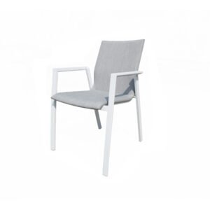 ALUM. DINING CHAIR